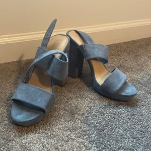 Light blue 3” heels